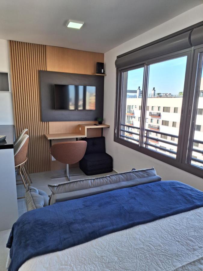 Lindo Studio Novo No Jp Redencao - Rofftop Com Vista Espetacular 阿雷格里港 外观 照片