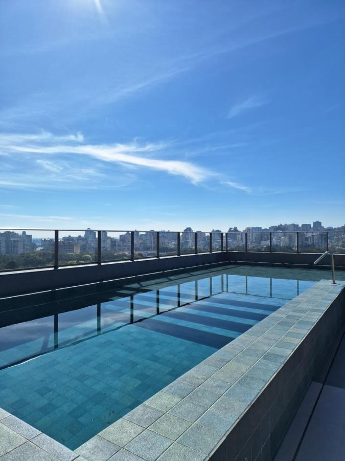Lindo Studio Novo No Jp Redencao - Rofftop Com Vista Espetacular 阿雷格里港 外观 照片